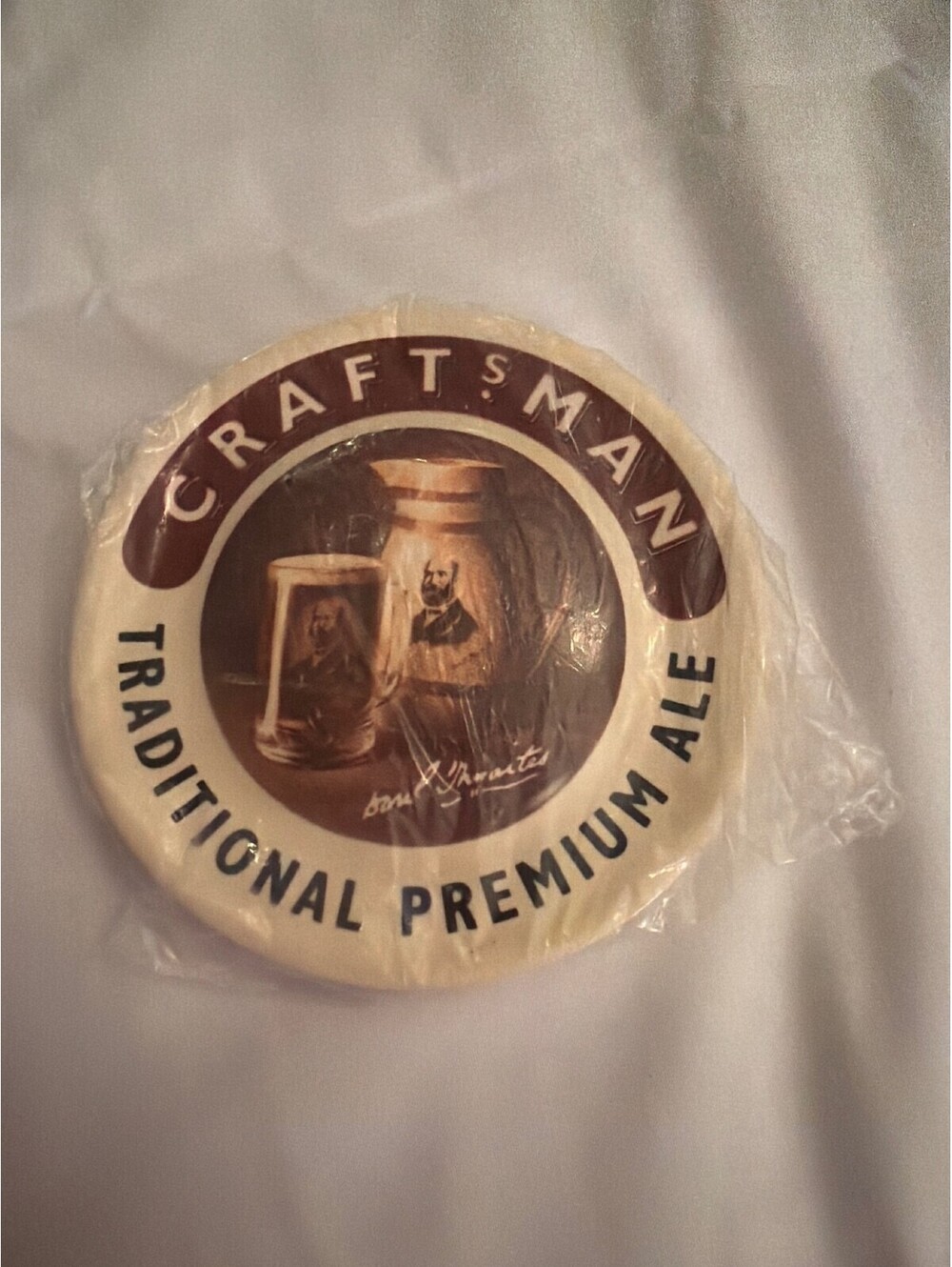 Ceramic Beer Pump Clip Craftsman Traditional Premium Ale